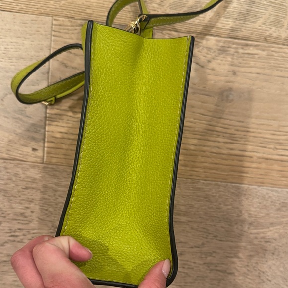 Marc Jacobs Lime Green Mini Crossbody Tote with Top Handles - Picture 7 of 9